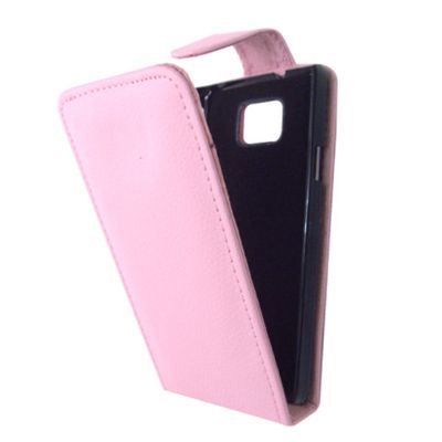 Funda Samsung Galaxy S 2 II S2 i9100 SII Cuero ROSA  