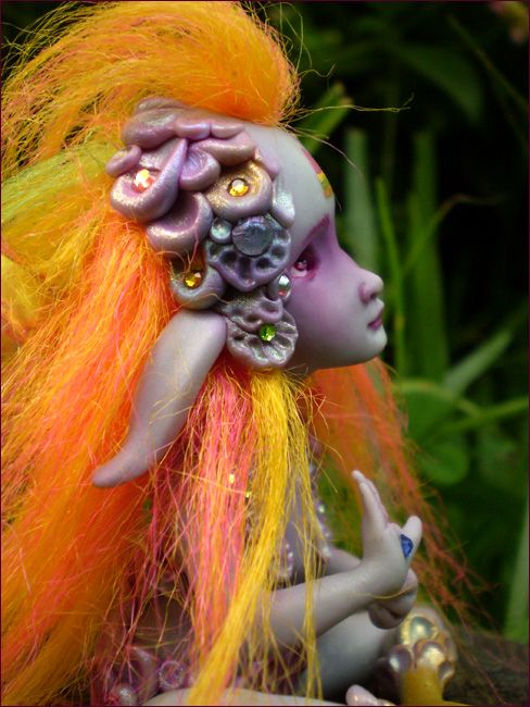 An Intergalactic Fairy  Celia Anne Harris  OOAK  