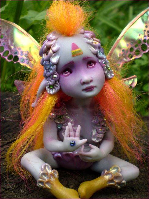 An Intergalactic Fairy  Celia Anne Harris  OOAK  