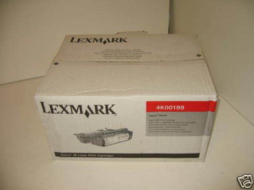 New OEM Lexmark 4K00199 Toner Cartridge HY M410 M412  