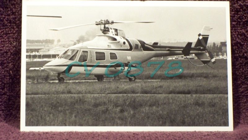 Vintage Plane Photo Bell 222   CV0878  