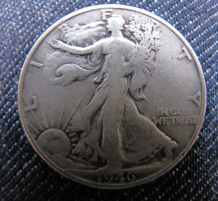   WALKING STANDING LIBERTY HALF DOLLAR NICE DETAIL W@W make an offer