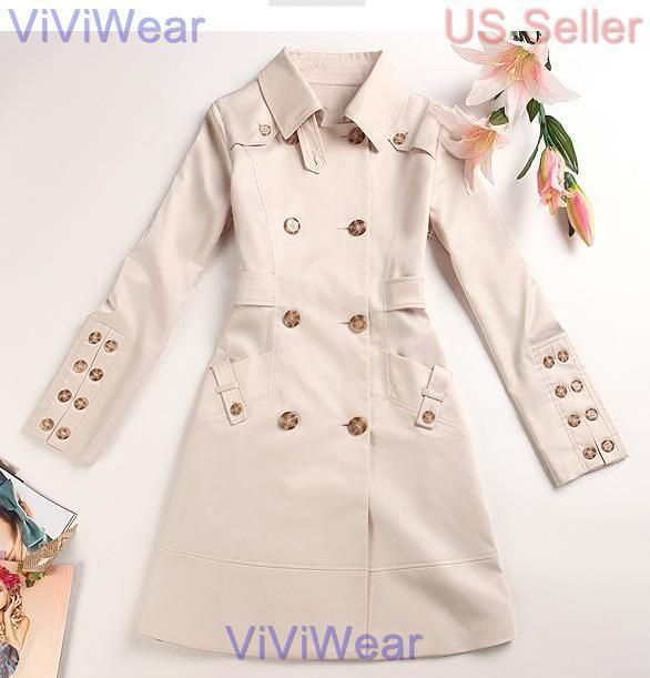 package contents 1 x pc new vvw nwt women s trench coat payment we 
