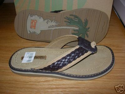 Ocean Pacific Zanzibar NEW Mens Flip Flop Sandles 7 $50  