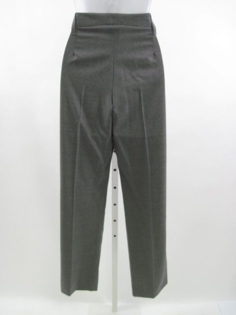 LUCIANO BARBERA Grey Wool Pants Slacks Sz 42  