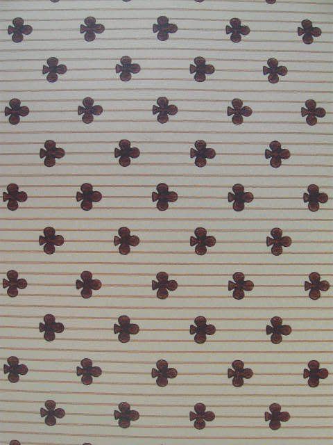 LOT 3 DR VINTAGE RETIRED SCHUMACHER Clover Wallpaper  