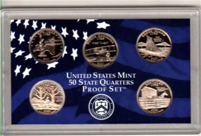 Coins Proof Sets Us 2001 S 10   Piece Proof Set Free S/h & Insurance 