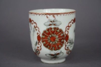 An 18th century unusual chinese tea cup  