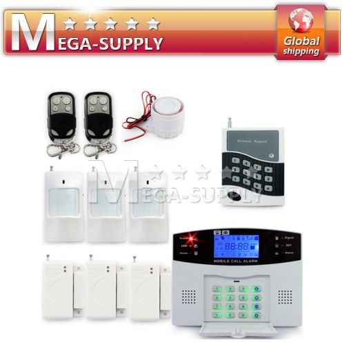   alarm system kit pir door sensor password keypad usd 194 03 free p p