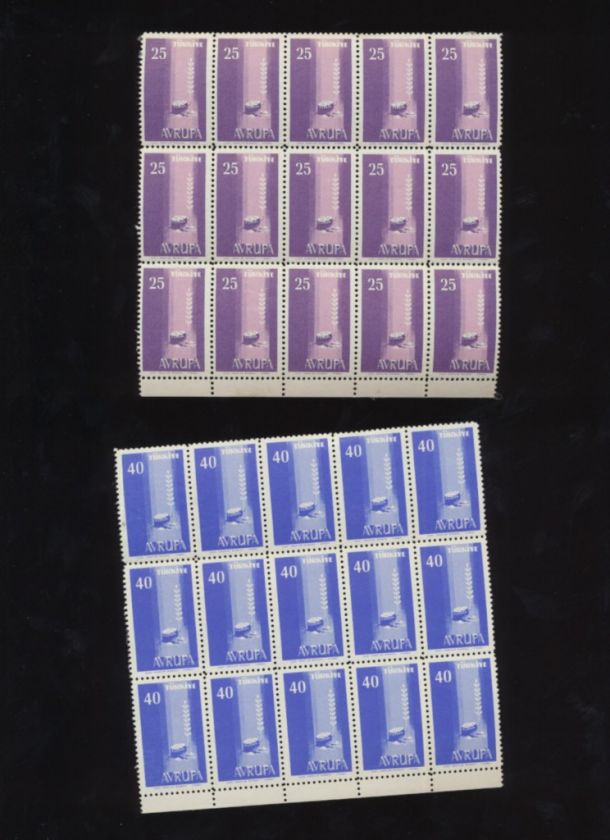 YEMEN+Albania+Turkey 1958 Rights+1962 M.Sheets MNH(70)  