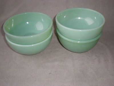 FIRE KING JADEITE CEREAL BOWLS  