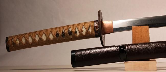 Antique Japanese Sword Koto Katana Samurai Yamato KaneNaga in polish 