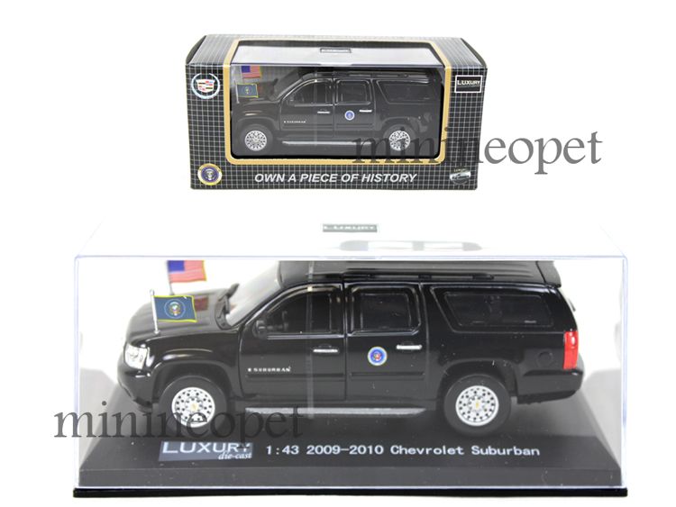 2009 2010 CHEVROLET SUBURBAN PRESIDENTIAL 1/43 OBAMA  