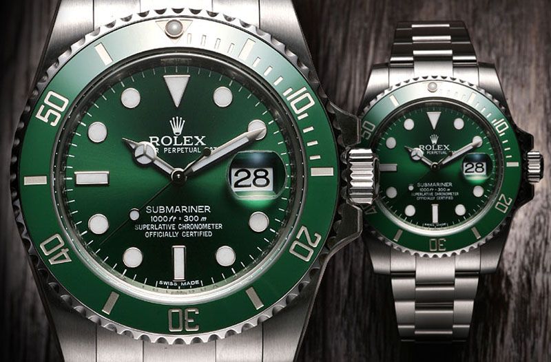 2011* Rolex Green Submariner 116610LV Limited Watch (2011.08 