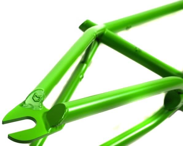 MUTINY COSMOTRON V3 BMX FRAME 21tt FIT HARO GT GREEN  