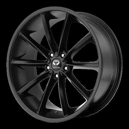 NEW LORENZO WL32 BLACK 20x9.5 20 RIMS 5x112  