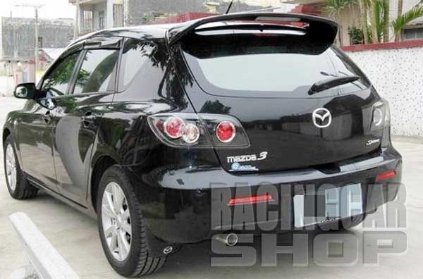 PAINTED MAZDA 3 HATCHBACK SP23 STYLE SPOILER LED  