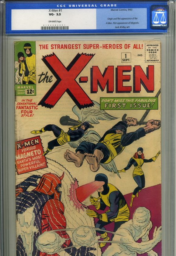 The Uncanny X Men 1 Vol 1 CGC 3.5  