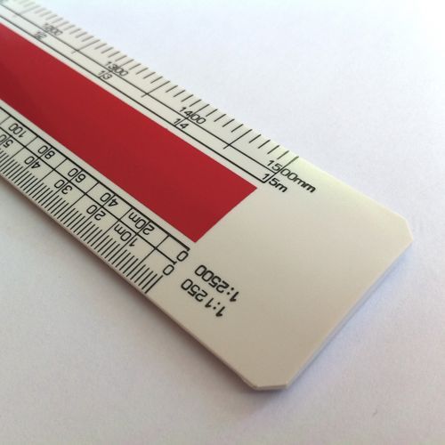 30cm 12 Architect Flat Oval Scale Ruler 15 120 150 1100 1200 1 