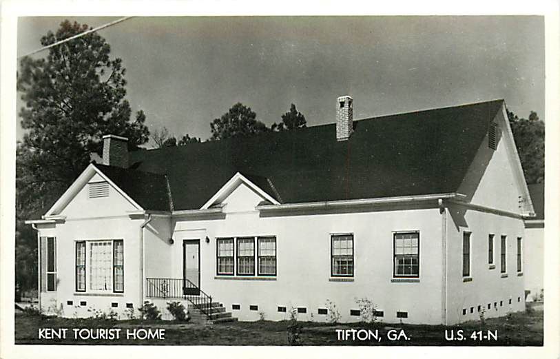 GA TIFTON KENT TOURIST HOME RPPC R26695  