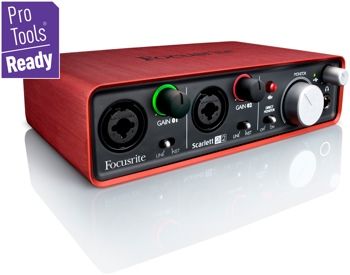 Focusrite Scarlett 2i2 (2x2 USB2 Audio Interface)  