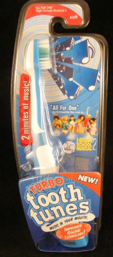 Turbo Tooth Tunes Musical Toothbrush 2 Minutes of Music  