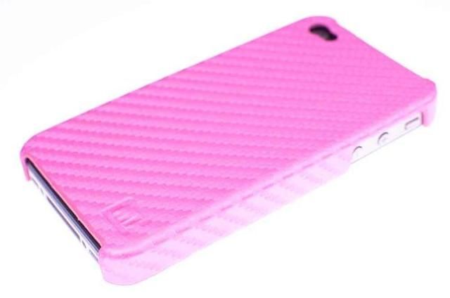 CASE123 Carbon Fiber Sleeve & Back Case for Apple iPhone 4 4G  