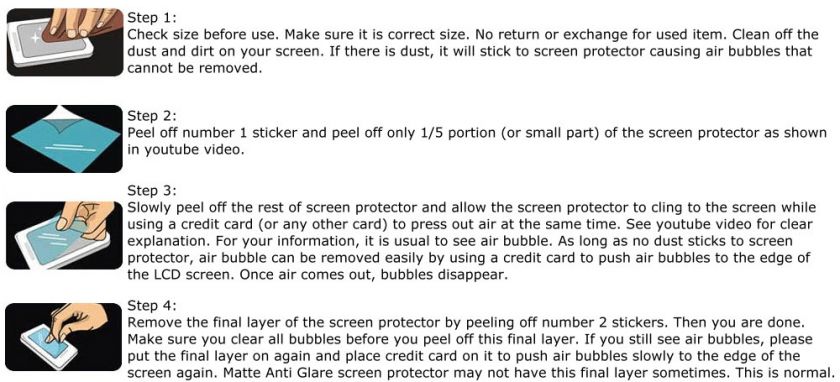 Types of the Screen Protector