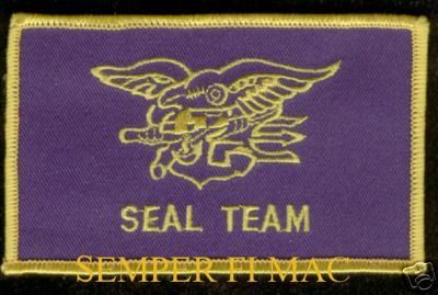 US NAVY SEAL TEAM 6 NAME TAG PATCH BIN LADEN WOW  