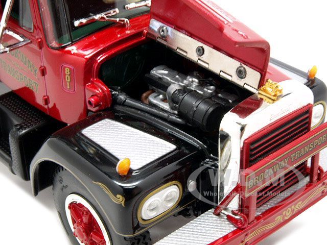 Brand new 134 scale diecast model of Brockway Huskie Dump Truck die 