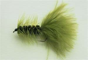 Woolly Bugger Olive #14; 1 Dozen Trout Fishing Flies  