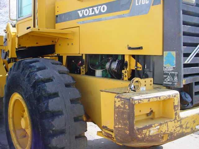 1997 Volvo L70C Wheel Rubber Tired loader, Cab, Air, GP Bucket  