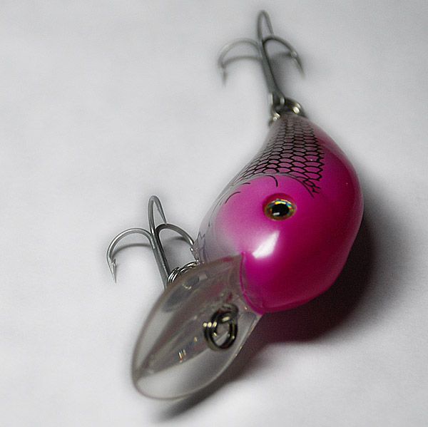 FLASHING LIGHT fishing Lure BAIT Fish Wobbler MINNOW  