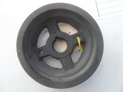 1985 1989 Toyota MR2 Crankshaft Pulley  Minor Chip (4AGE)  