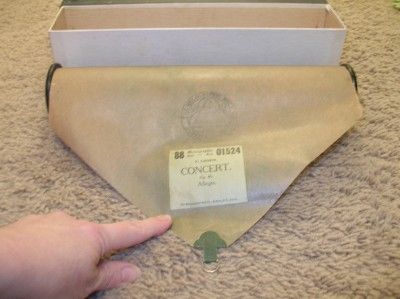 NEAR MINT Vintage Player Piano Music Roll Melographic F Chopin Concert 