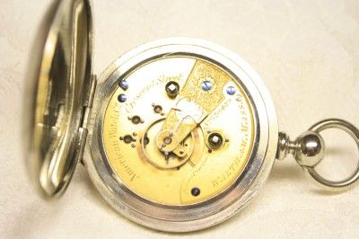 Waltham Pocket Watch 1st Run Crescent Street Railroad Key Wind Key Set 