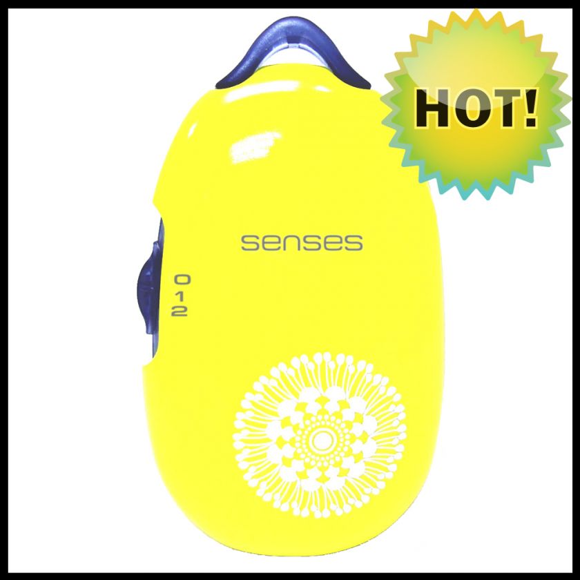 USB Hand warmer [senses] (Rechargeable)   Yellow body  