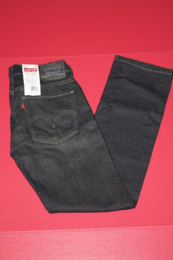 NWT MENS LEVIS SKINNY 511 JEANS CLEAN DARK 039307513654  