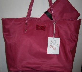   295 KATE SPADE ROSELAND HARMONY NYLON SHOPPER TRAVEL DIAPER BAG  