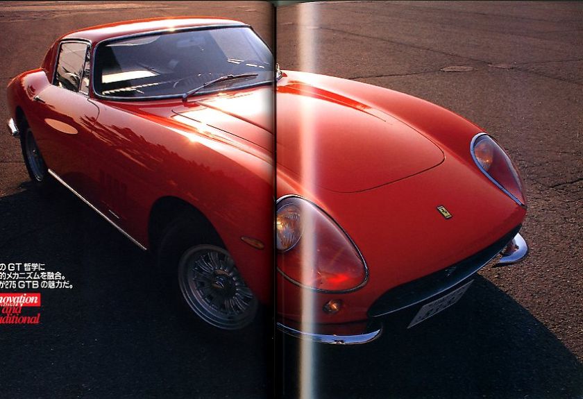 SCUDERIA #008 Ferrari Japanese Book Magazine 275GTB GTB/4  