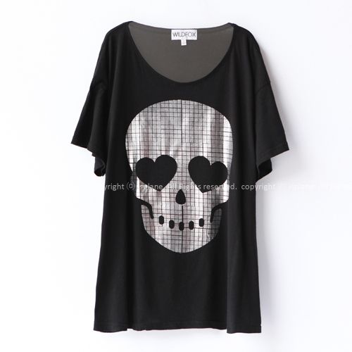 WILDFOX COUTURE NWT Metal Skull (UNISEX)  