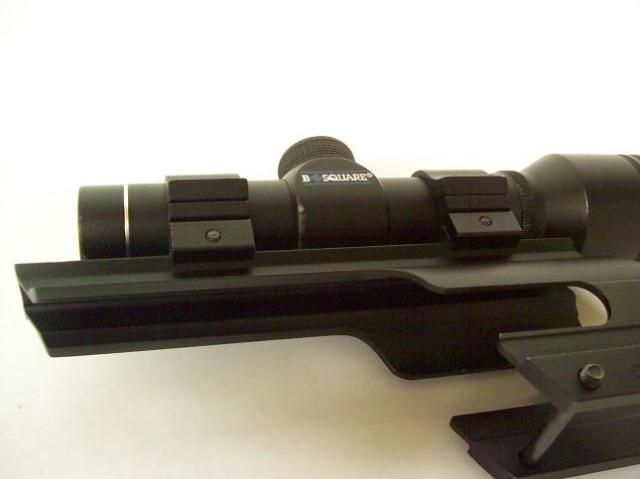 SQUARE SHOTGUN SCOPE/MOUNT COMBO 2.5X20 SCOPE 516805, BLUE  