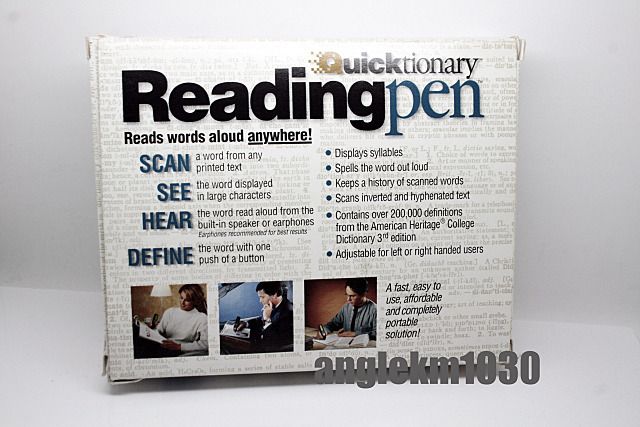 Quicktionary English Reading pen Dictionary with loud  