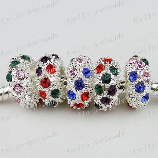   size approx 6x11 mm hole size approx 5 mm material mideast rhinestone