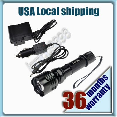 Super Bright CREE LED 500 Lumens Flashlight Torch  