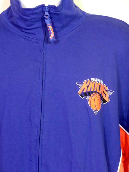 Mens Majestic Track Jacket NBA New York Knicks 7XL  