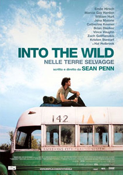 INTO THE WILD   ITALIAN MOVIE POSTER (SIZE 28 X 40)  