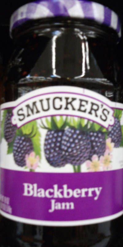 SMUCKERS BLACKBERRY JAM 18 OZ JAR  