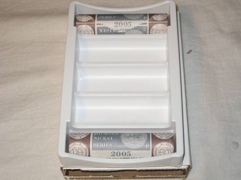 2005 p,d U.S.Mint Westward Journey Bison Nickel Rolls  