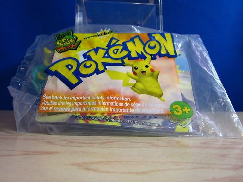 Wendys Kids Meal Pokemon Pikachu Key Chain  